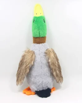 Plush Duck Squeaky Dog Toy
