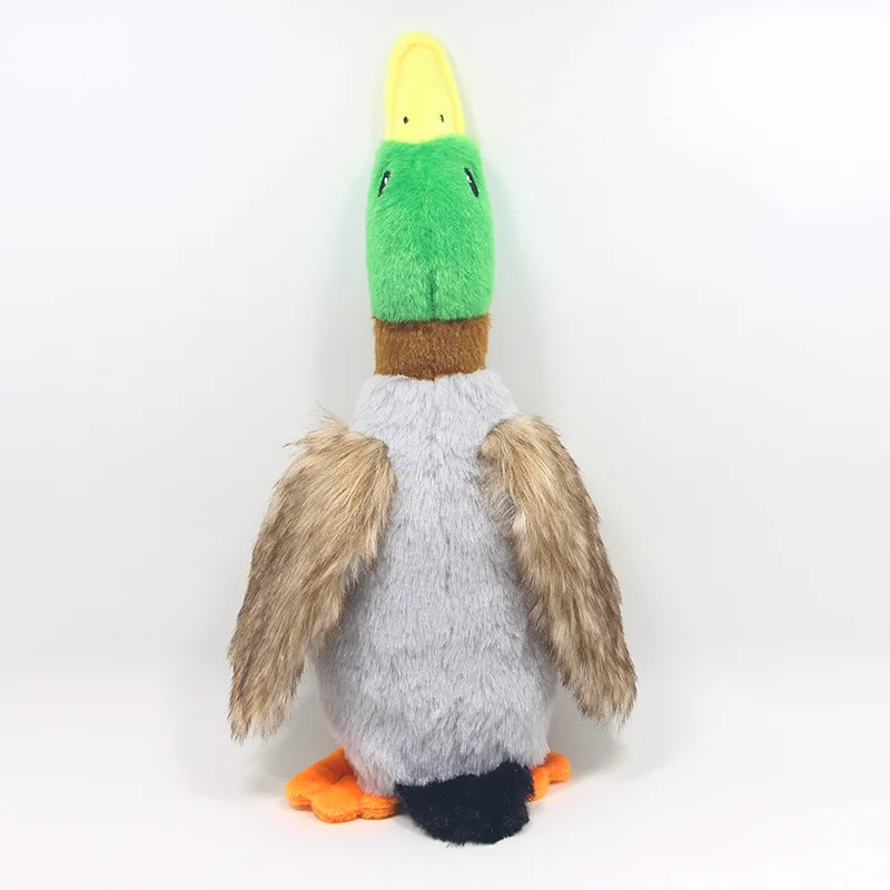 Plush Duck Squeaky Dog Toy - Image 2