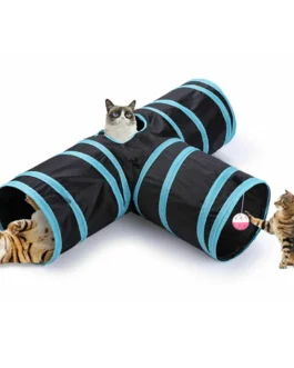 S-Type Play Tunnel for Indoor Pets