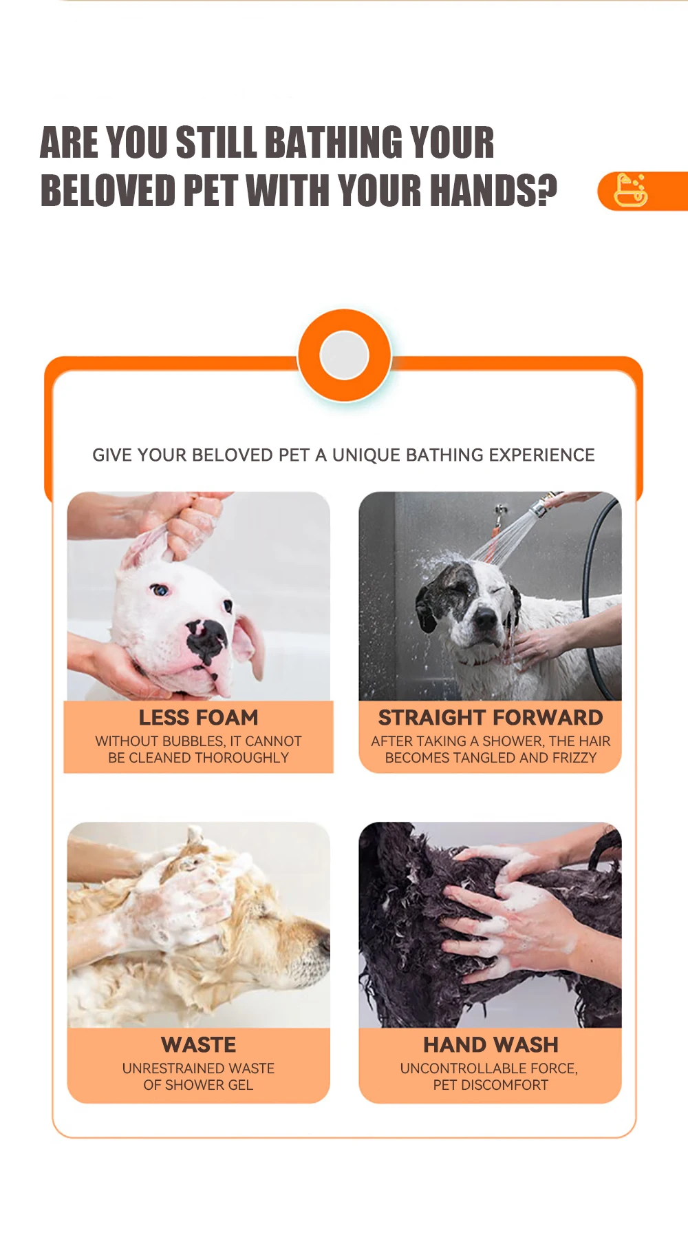 Pet Bath & Massage Brush - Image 5